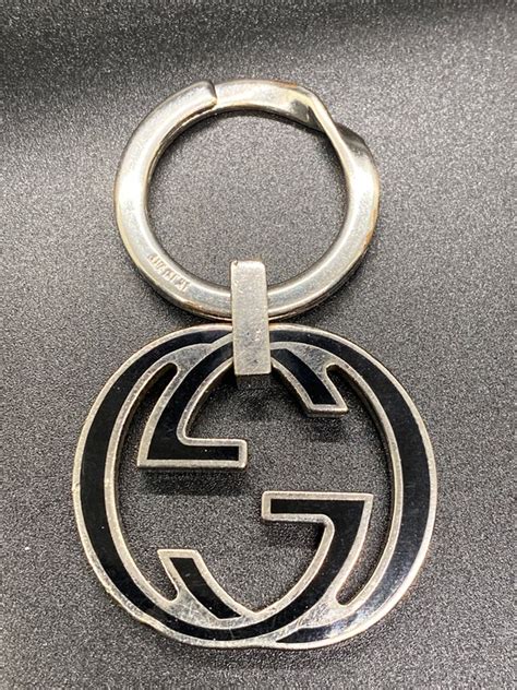 gucci double g key ring|vintage gucci key holder.